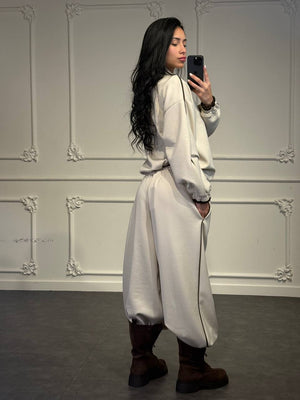 coordinato tuta a palazzo - Dverso Fashion