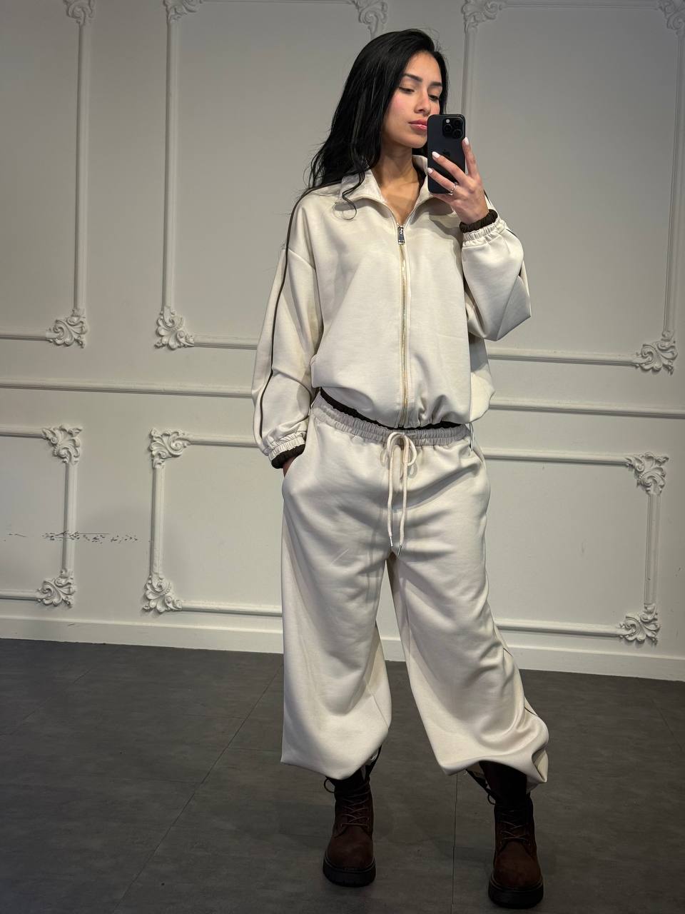 coordinato tuta a palazzo - Dverso Fashion