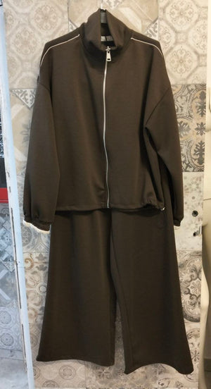 coordinato tuta a palazzo - Dverso Fashion