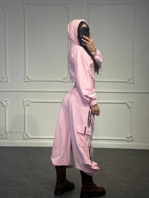 coordinato tuta con body - Dverso Fashion