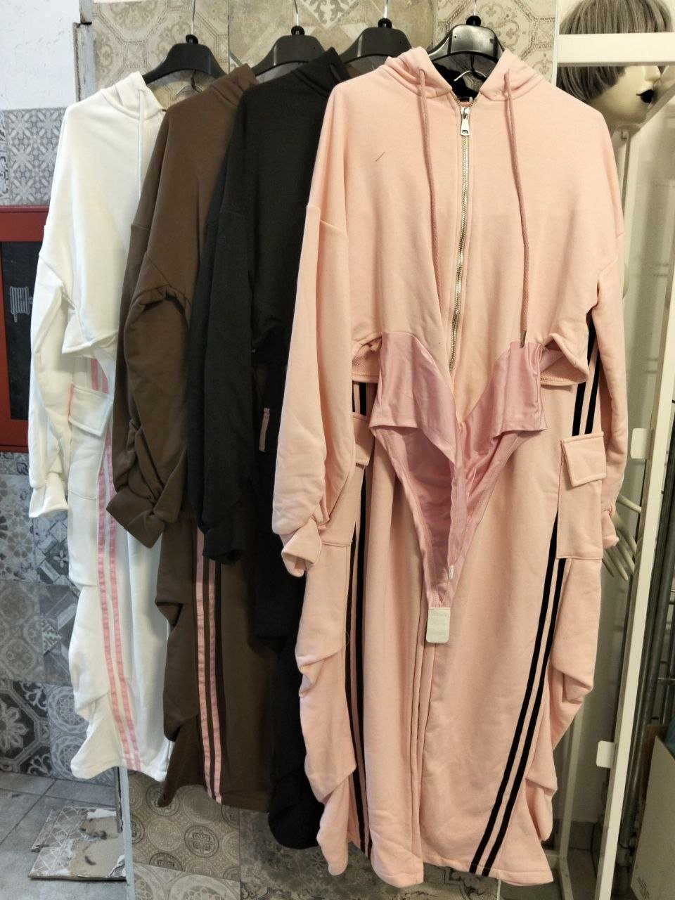 coordinato tuta con body - Dverso Fashion