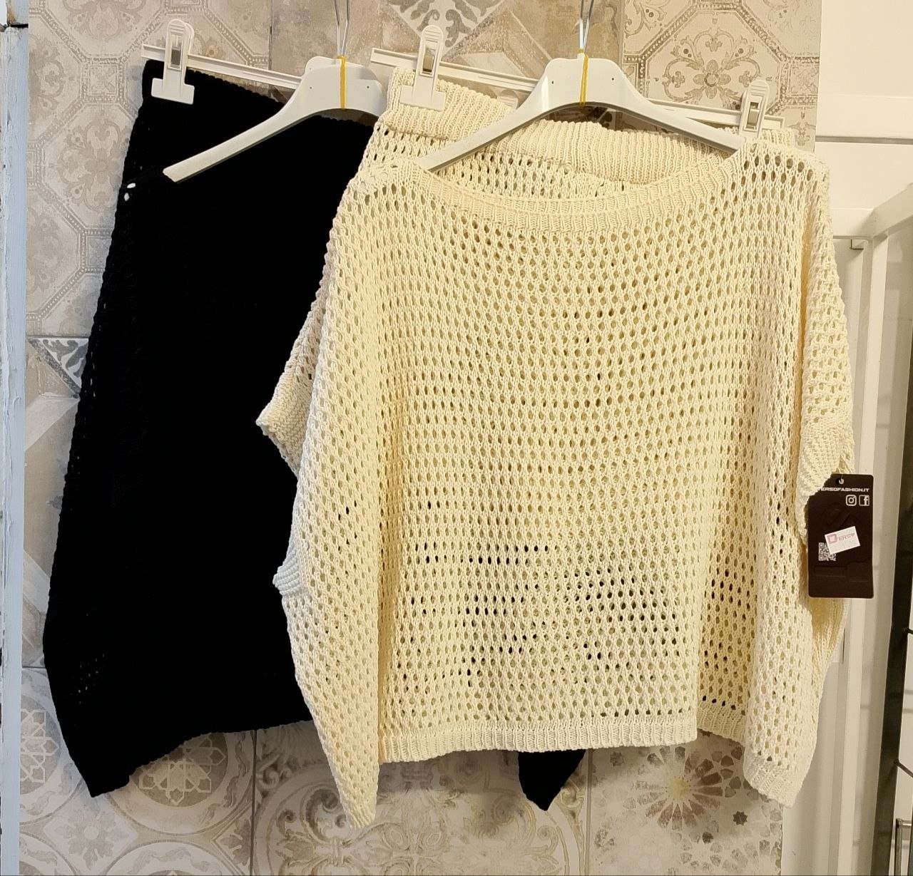 coordinato uncinetto - Dverso Fashion