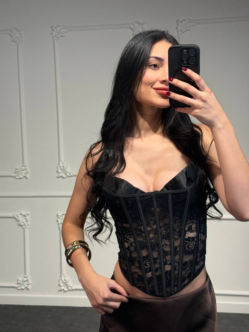 Corpetto Con Stecche - Dverso Fashion