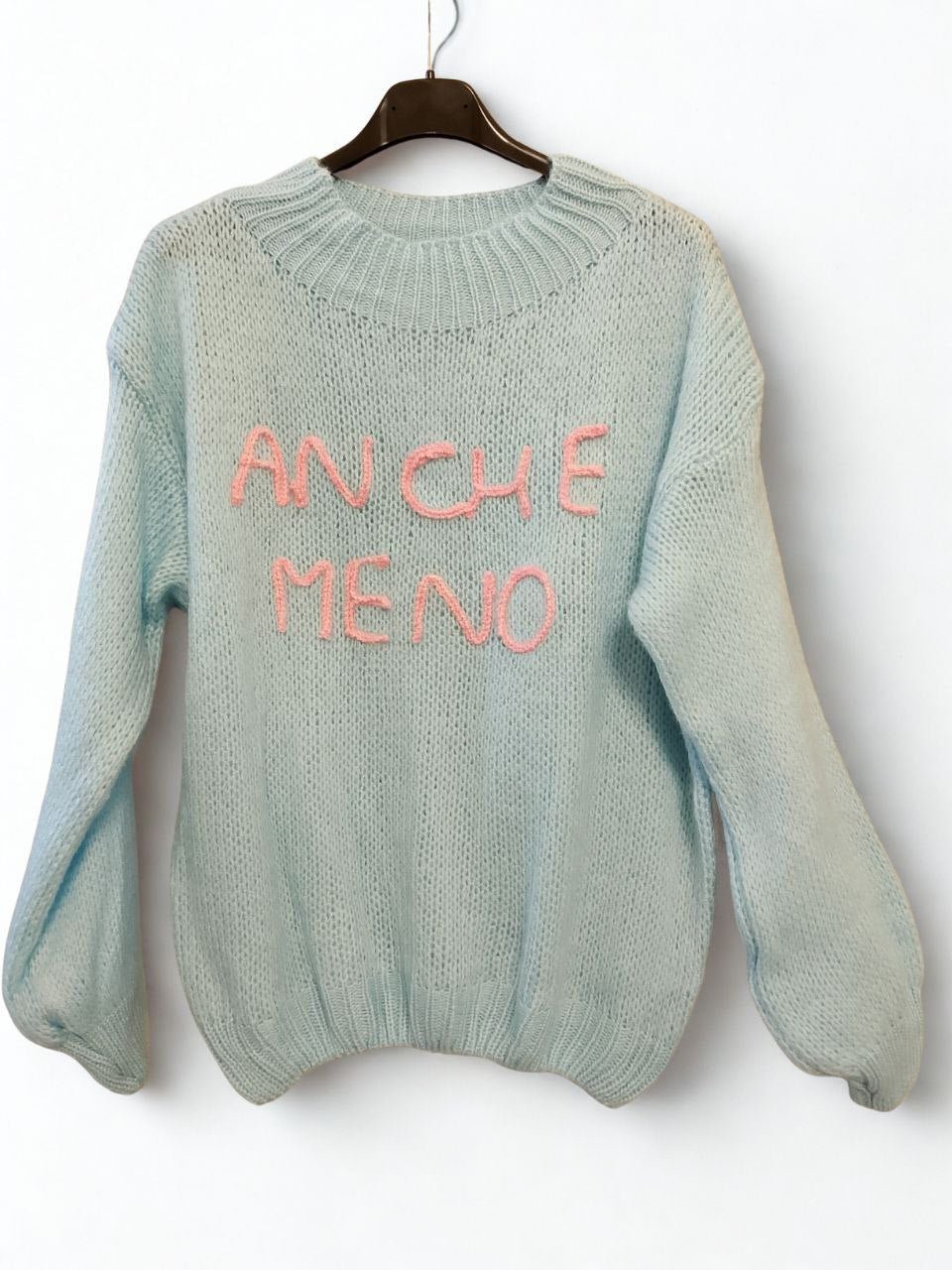 Felpa Anche Meno - Dverso Fashion