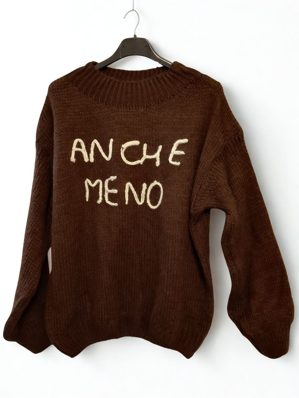 Felpa Anche Meno - Dverso Fashion