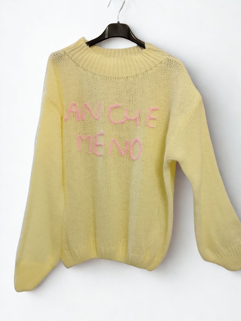 Felpa Anche Meno - Dverso Fashion