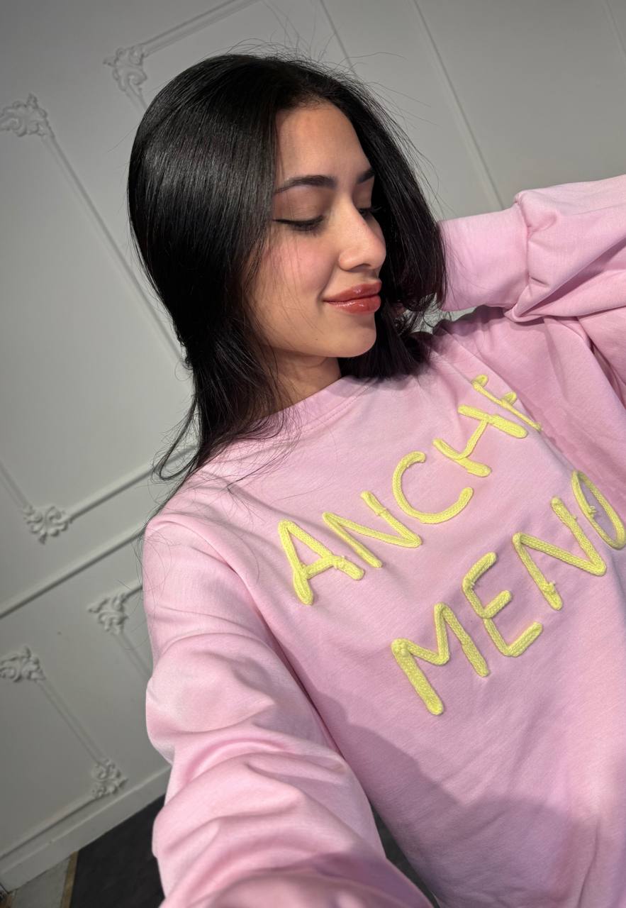 Felpa Anche Meno - Dverso Fashion