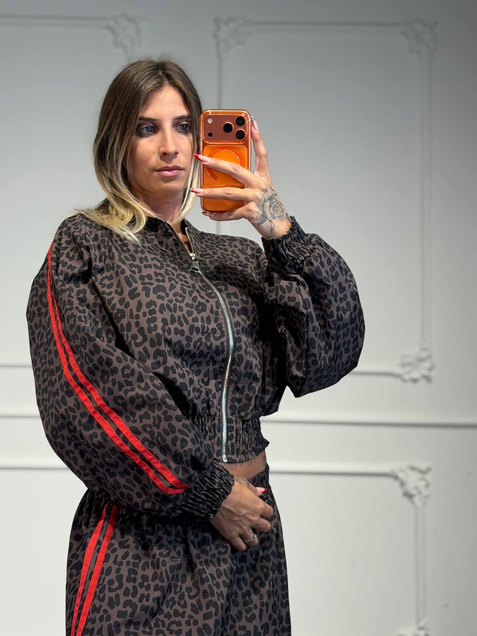 felpa baggy leo - Dverso Fashion