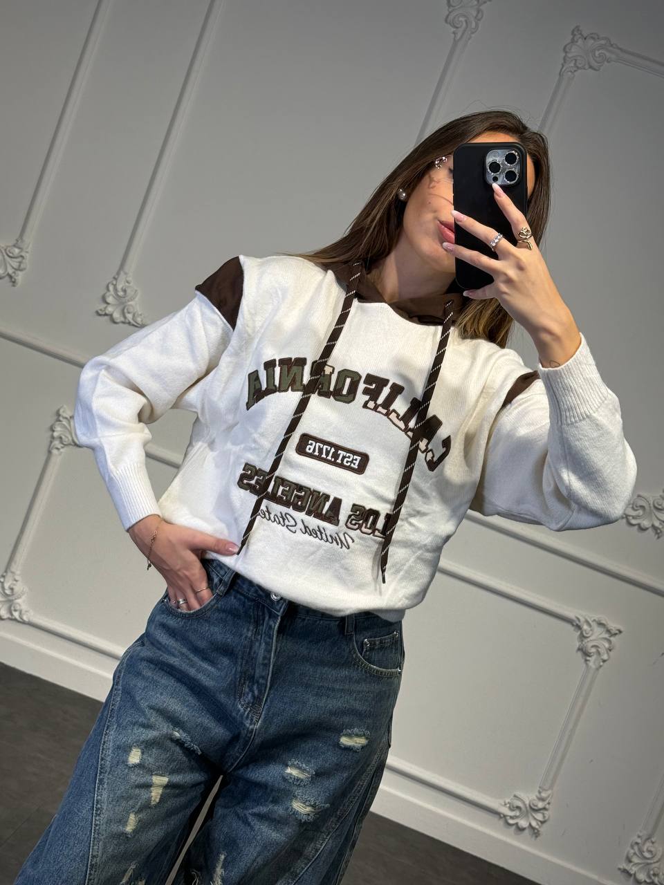 FELPA CAIFORNIA - Dverso Fashion