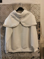 felpa con zip cappuccio - Dverso Fashion