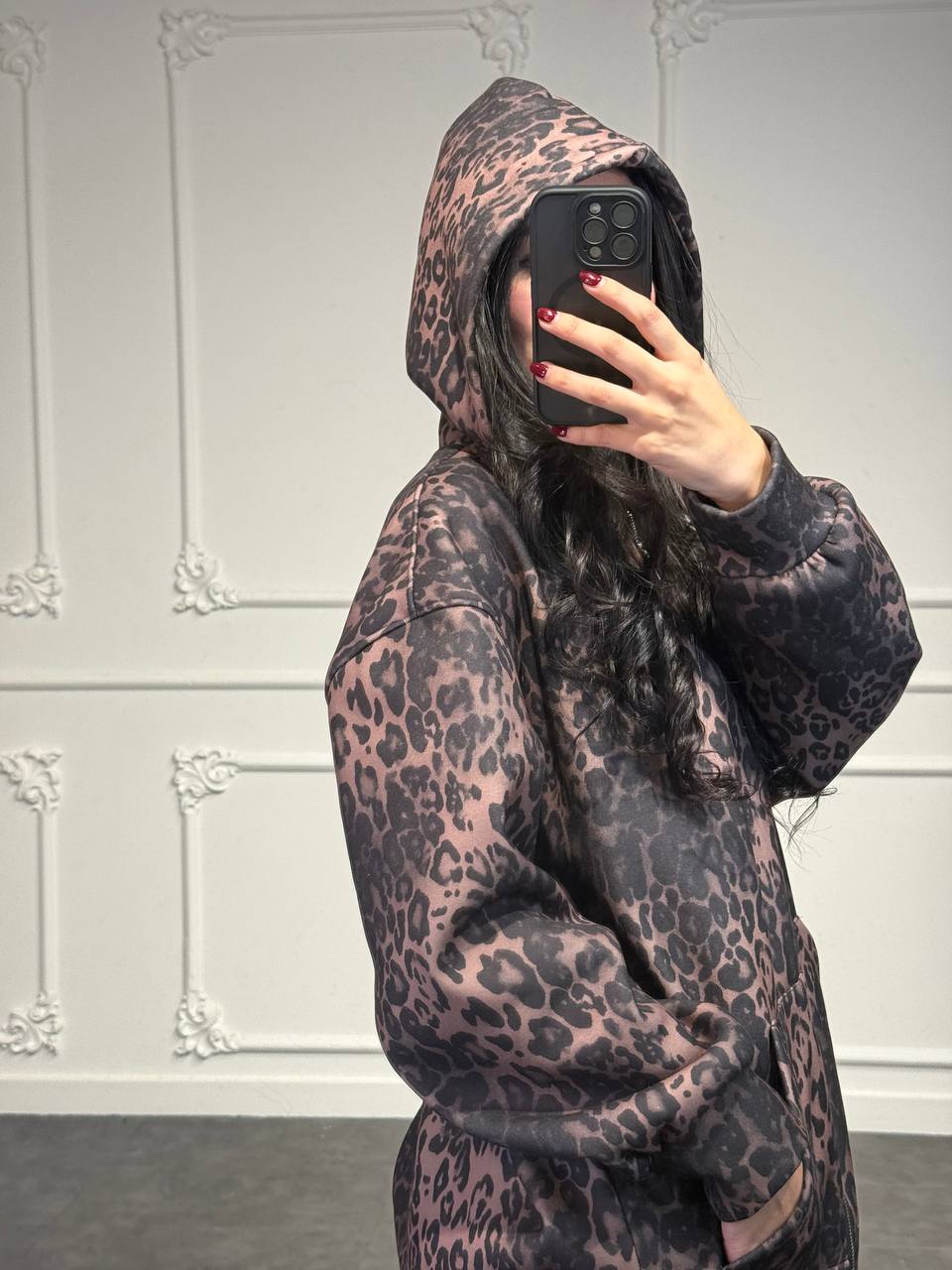 Felpa con zip Katia - Dverso Fashion