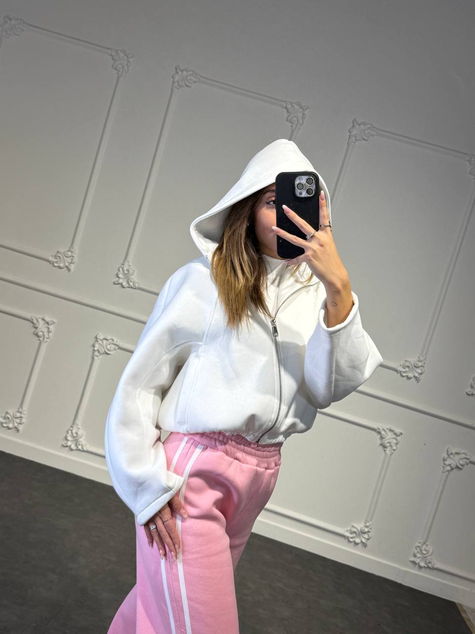 FELPA CROP - Dverso Fashion