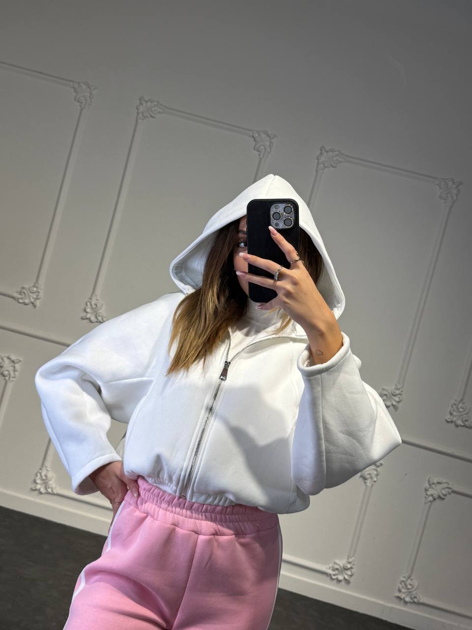 FELPA CROP - Dverso Fashion