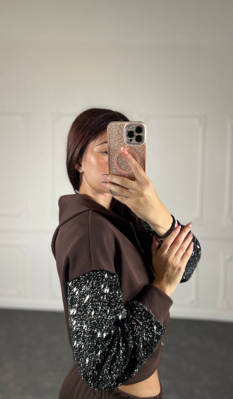 Felpa Glitter - Dverso Fashion