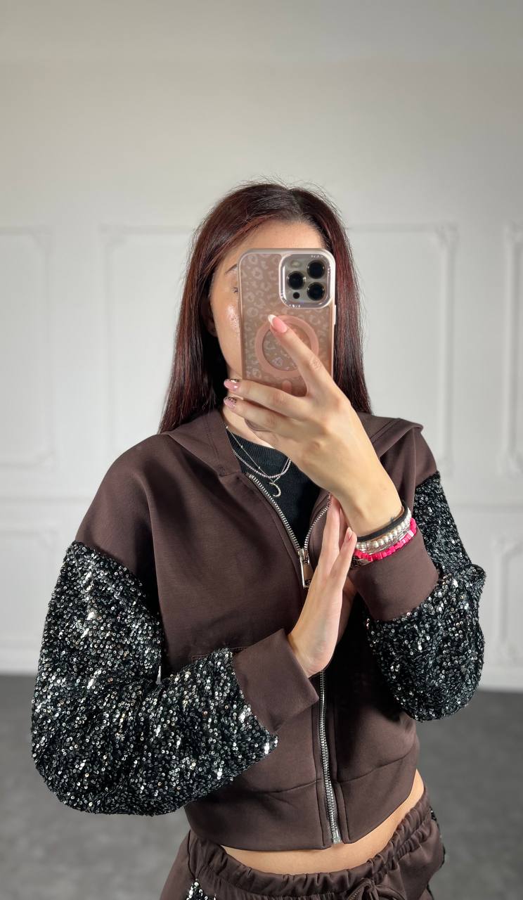 Felpa Glitter - Dverso Fashion