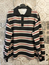 felpa polo a righe - Dverso Fashion