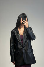 Giacca Blazer over leather - Dverso Fashion