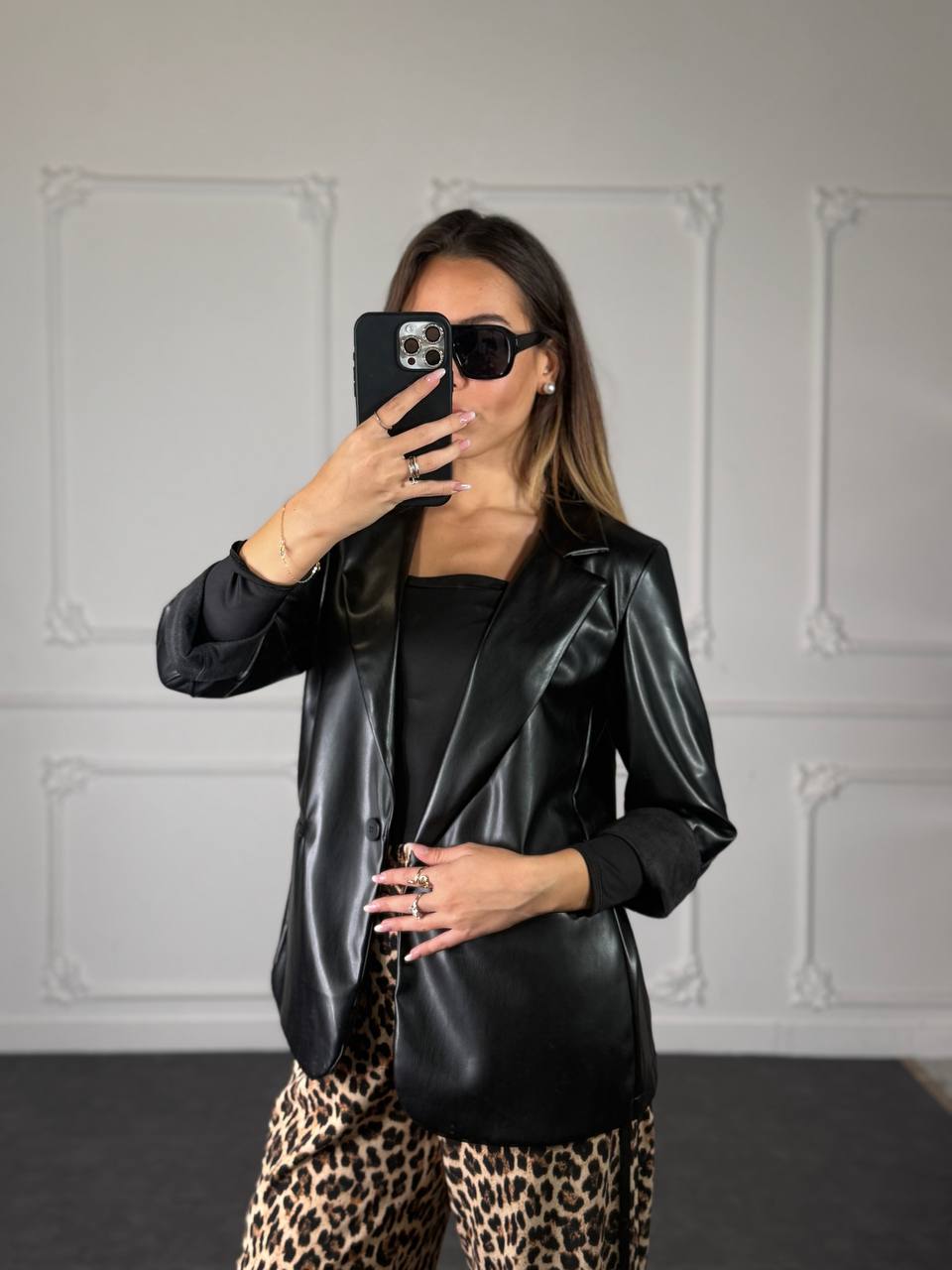 GIACCA LATHER - Dverso Fashion