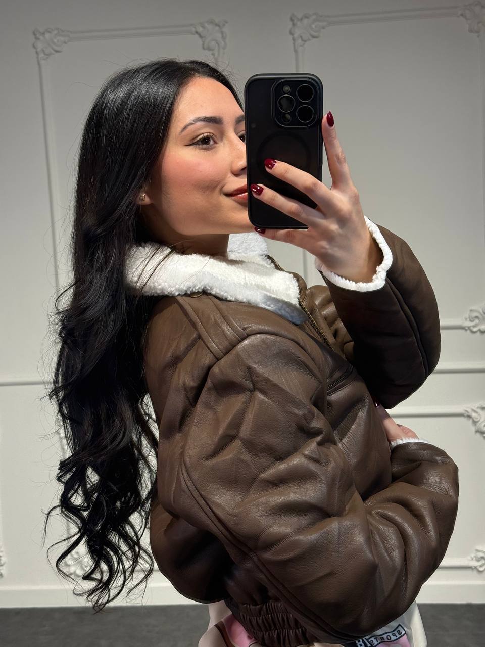 Giacca Montone Bombato - Dverso Fashion