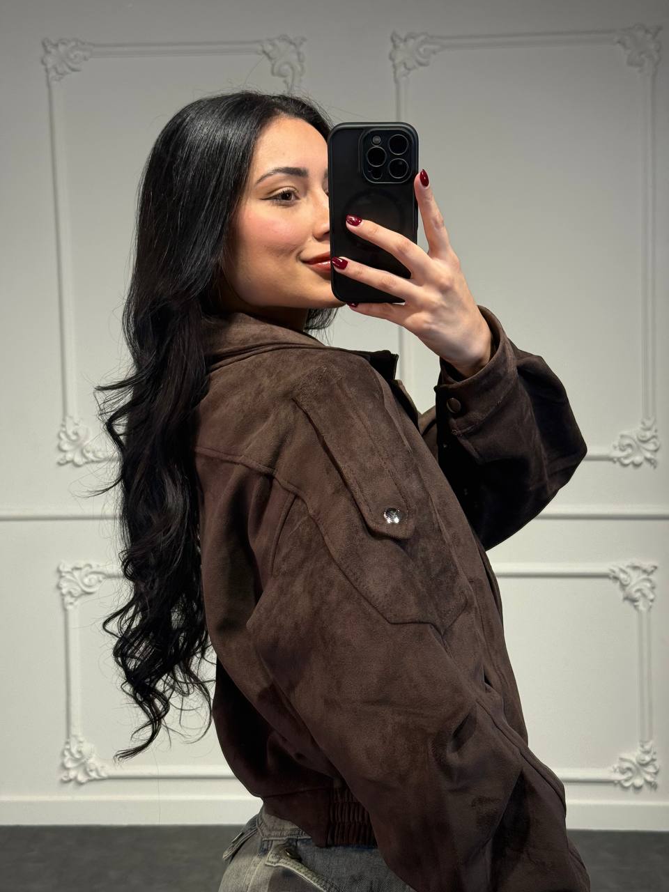 Giacca Zar Camoscio - Dverso Fashion