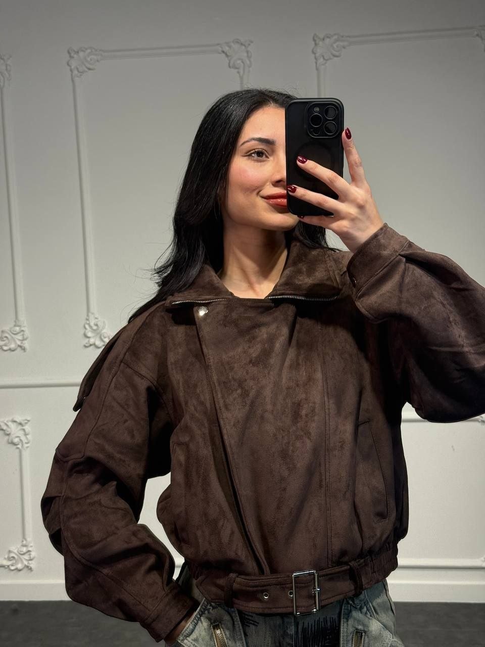 Giacca Zar Camoscio - Dverso Fashion