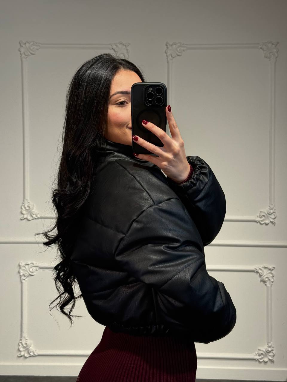 Giacchetto Bomber con zip - Dverso Fashion