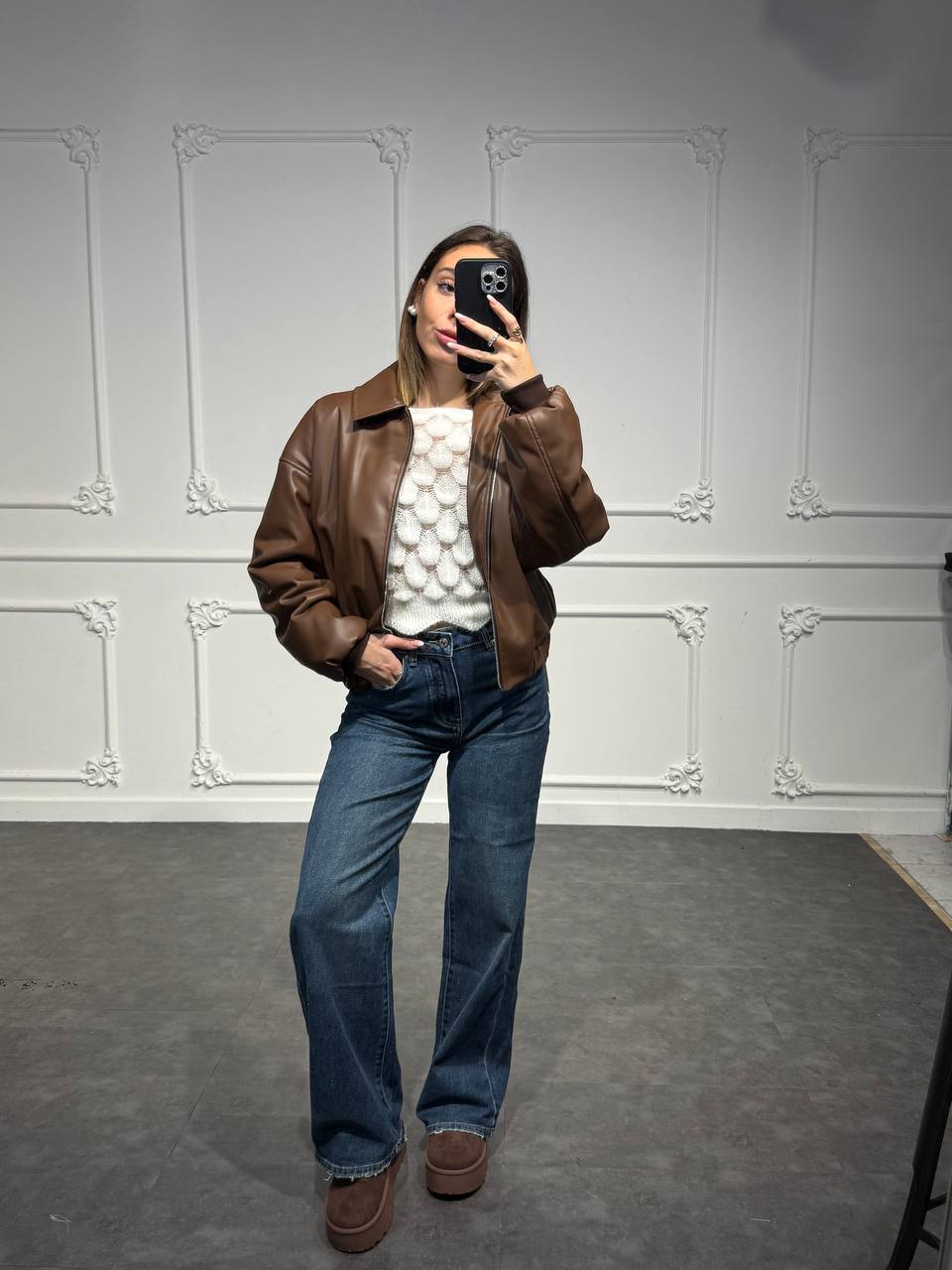 GIACCHETTO PELLE BERRY - Dverso Fashion