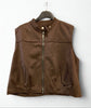 GILET CAMOSCIO - Dverso Fashion