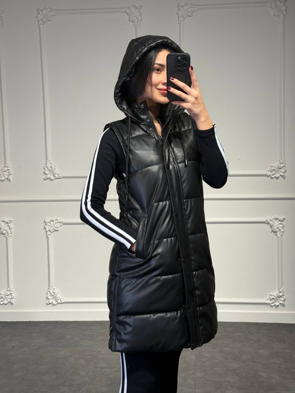 gilet giulia lungo - Dverso Fashion