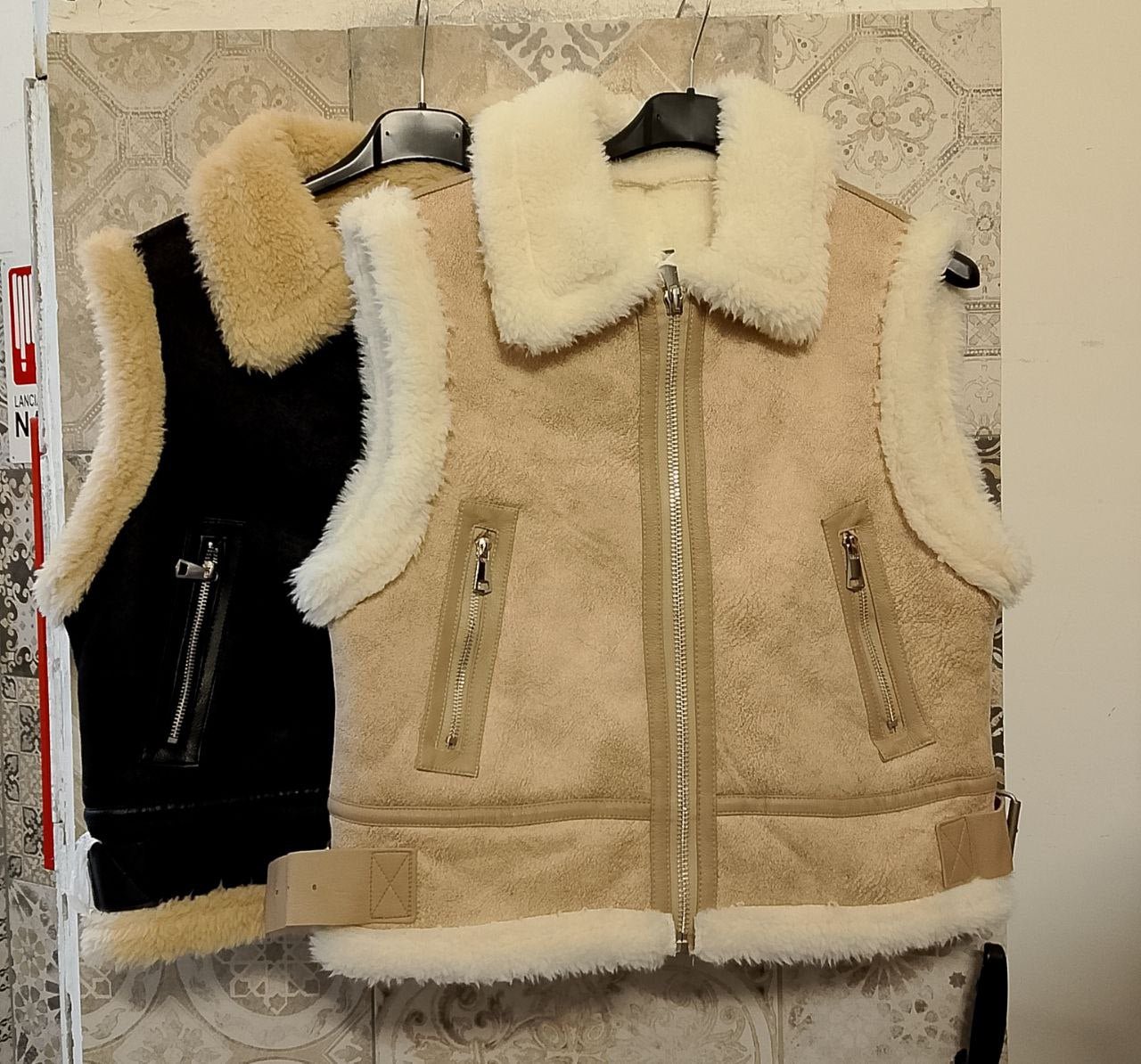 Gilet Shearling - Dverso Fashion