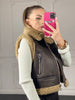 Gilet Shearling - Dverso Fashion