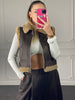 Gilet Shearling - Dverso Fashion