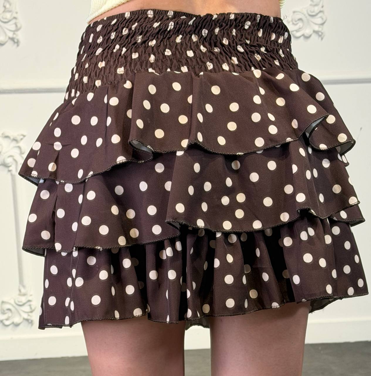 gonna a fantasia e balze - Dverso Fashion