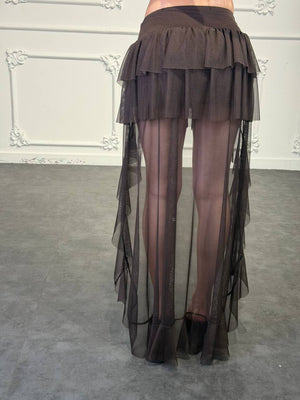gonna corta avanti lunga dietro - Dverso Fashion