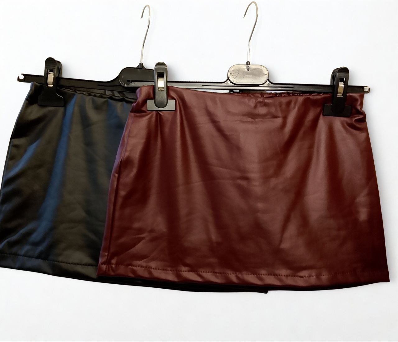 Gonna mini in pelle - Dverso Fashion