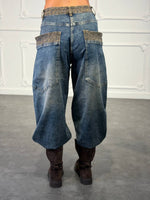 Jeans baffi leo - Dverso Fashion