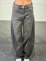 jeans baloon grey - Dverso Fashion