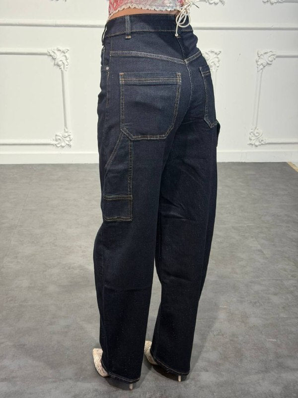 jeans irregular - Dverso Fashion