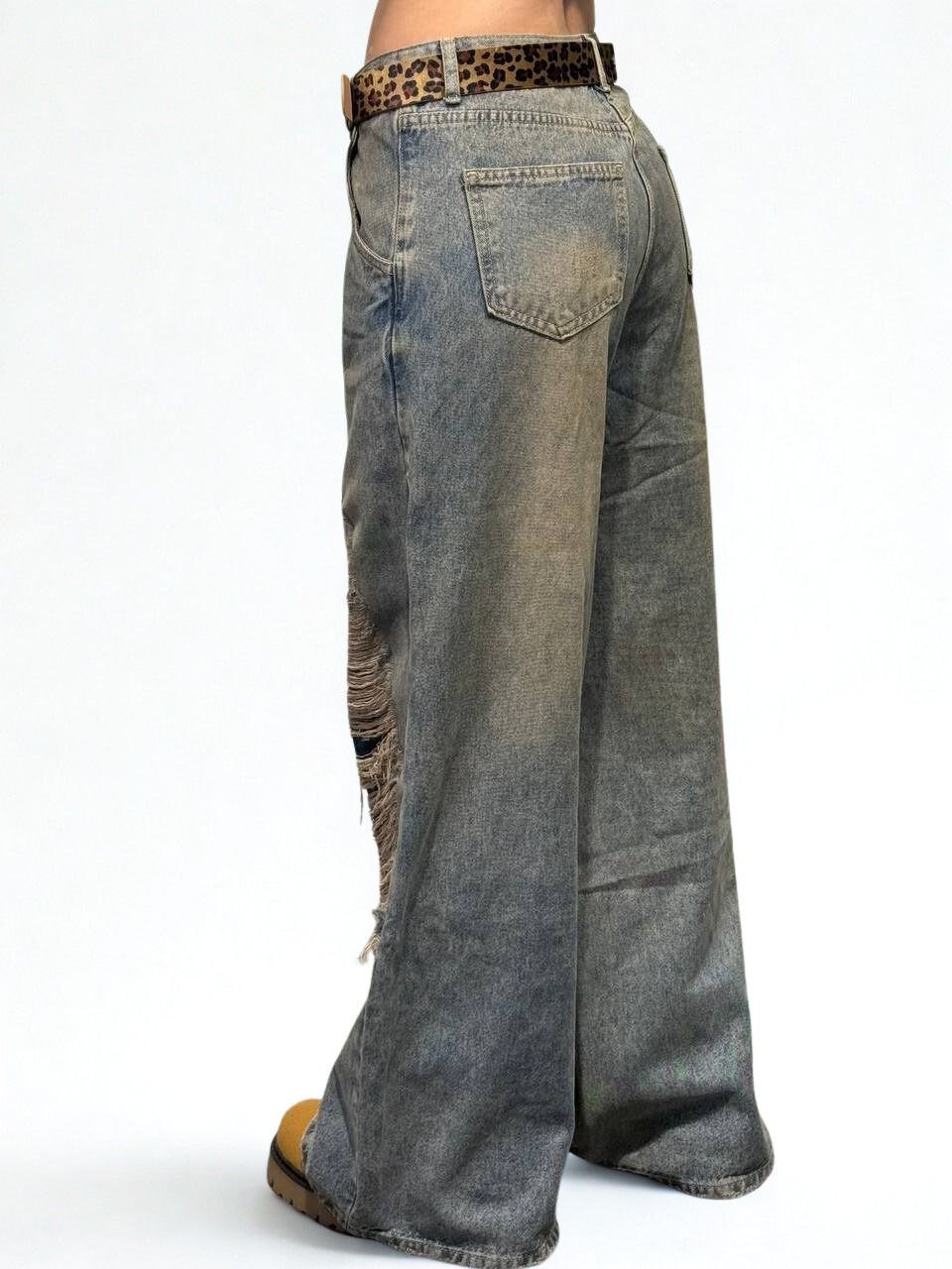 Jeans Strappi - Dverso Fashion