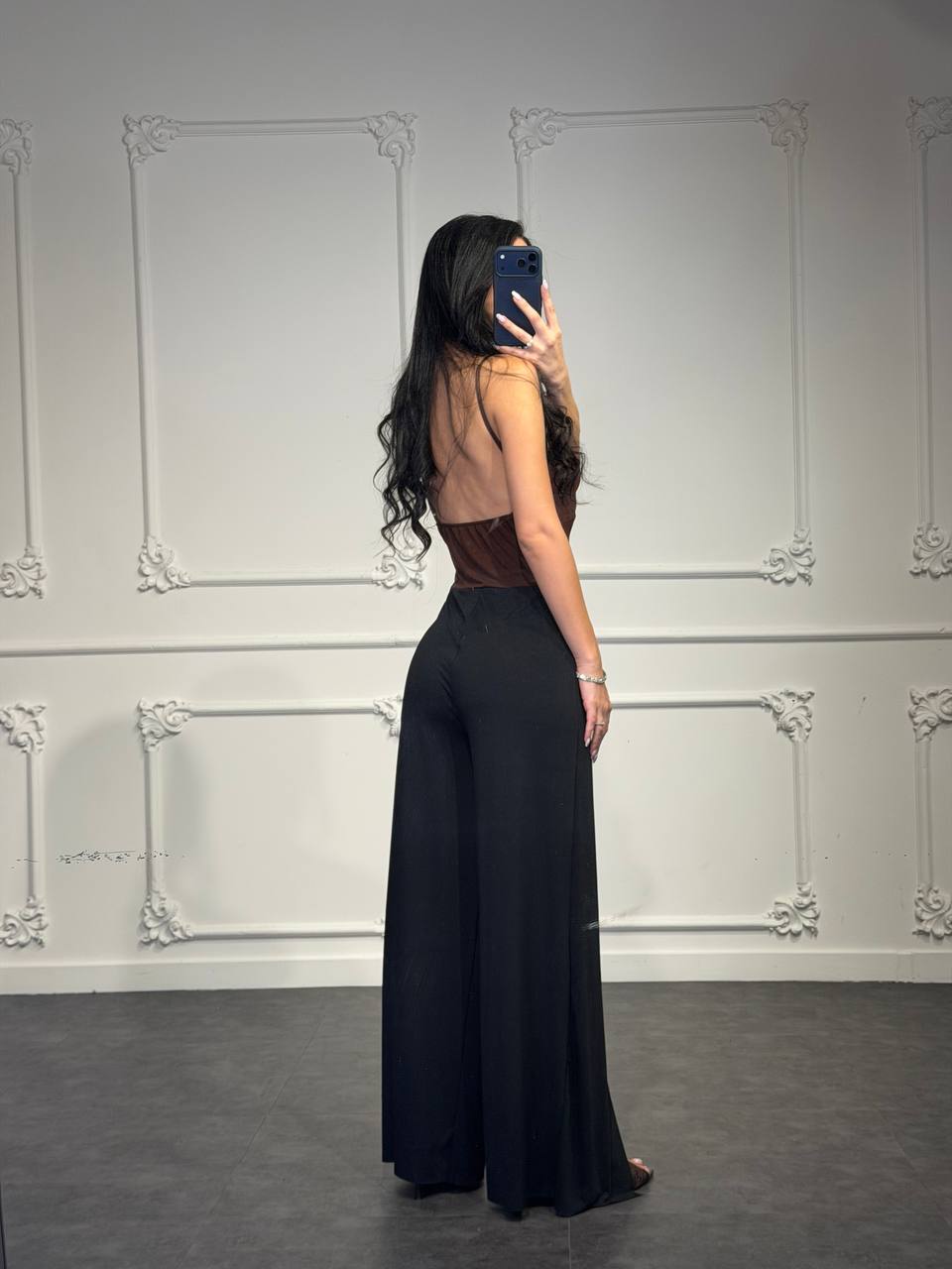 jumpsuit alice con spacco - Dverso Fashion