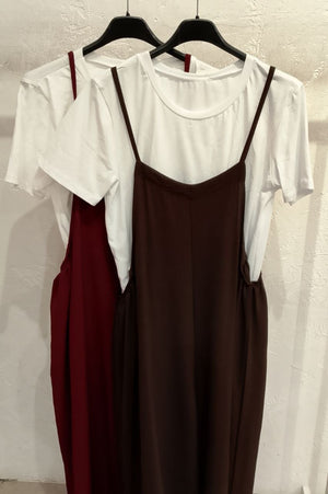 jumpsuit con maglia - Dverso Fashion