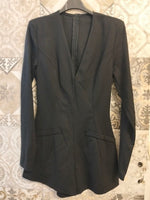 jumpsuit geometrica maniche lunghe - Dverso Fashion