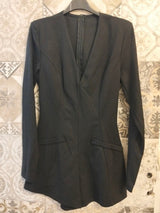 jumpsuit geometrica maniche lunghe - Dverso Fashion