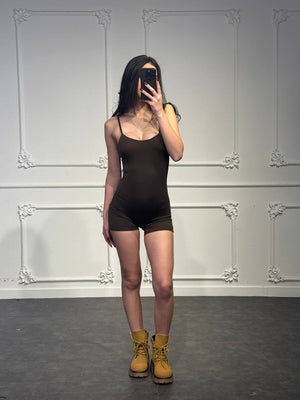 JUMPSUIT MINI SEMPLICE - Dverso Fashion