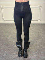 Leggins con chiusura a ganci - Dverso Fashion