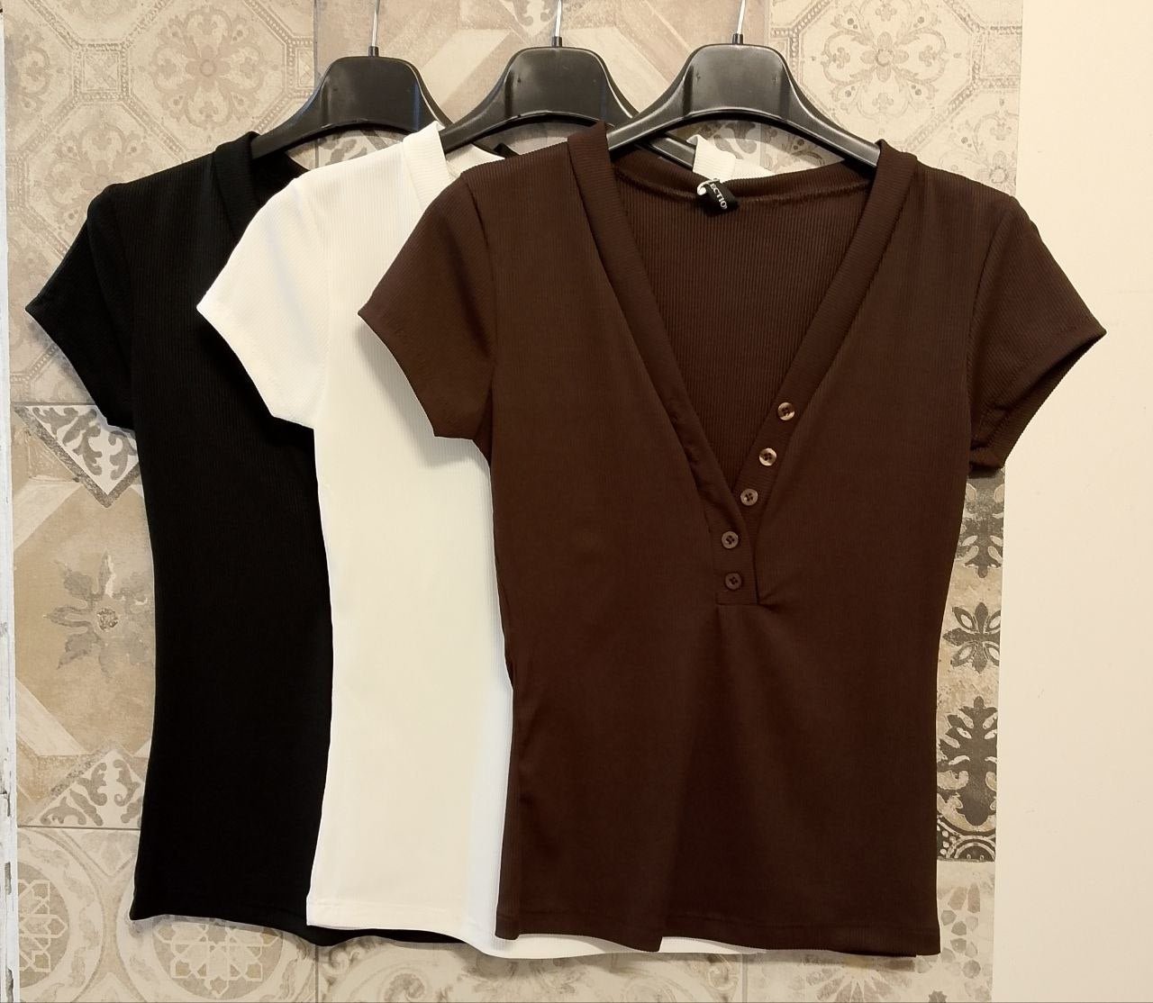 maglia a costine - Dverso Fashion