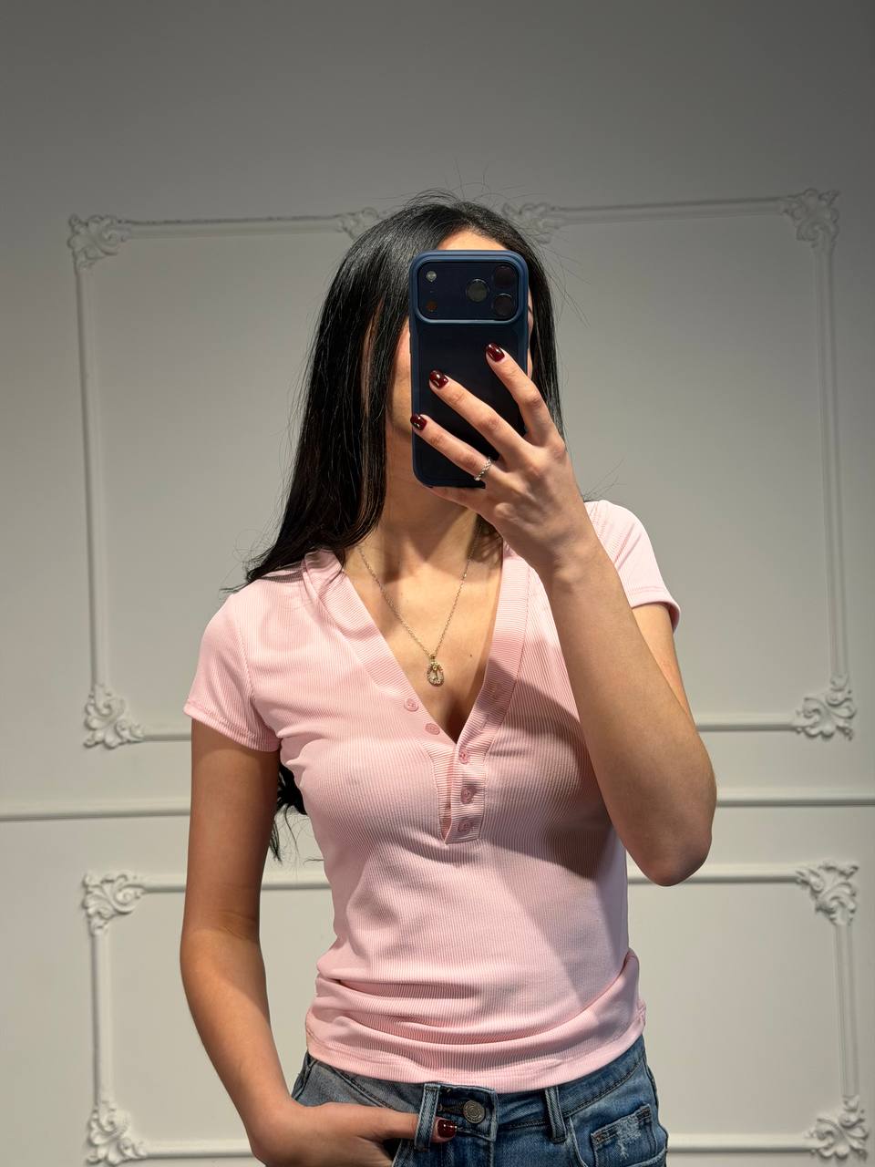 maglia a costine - Dverso Fashion