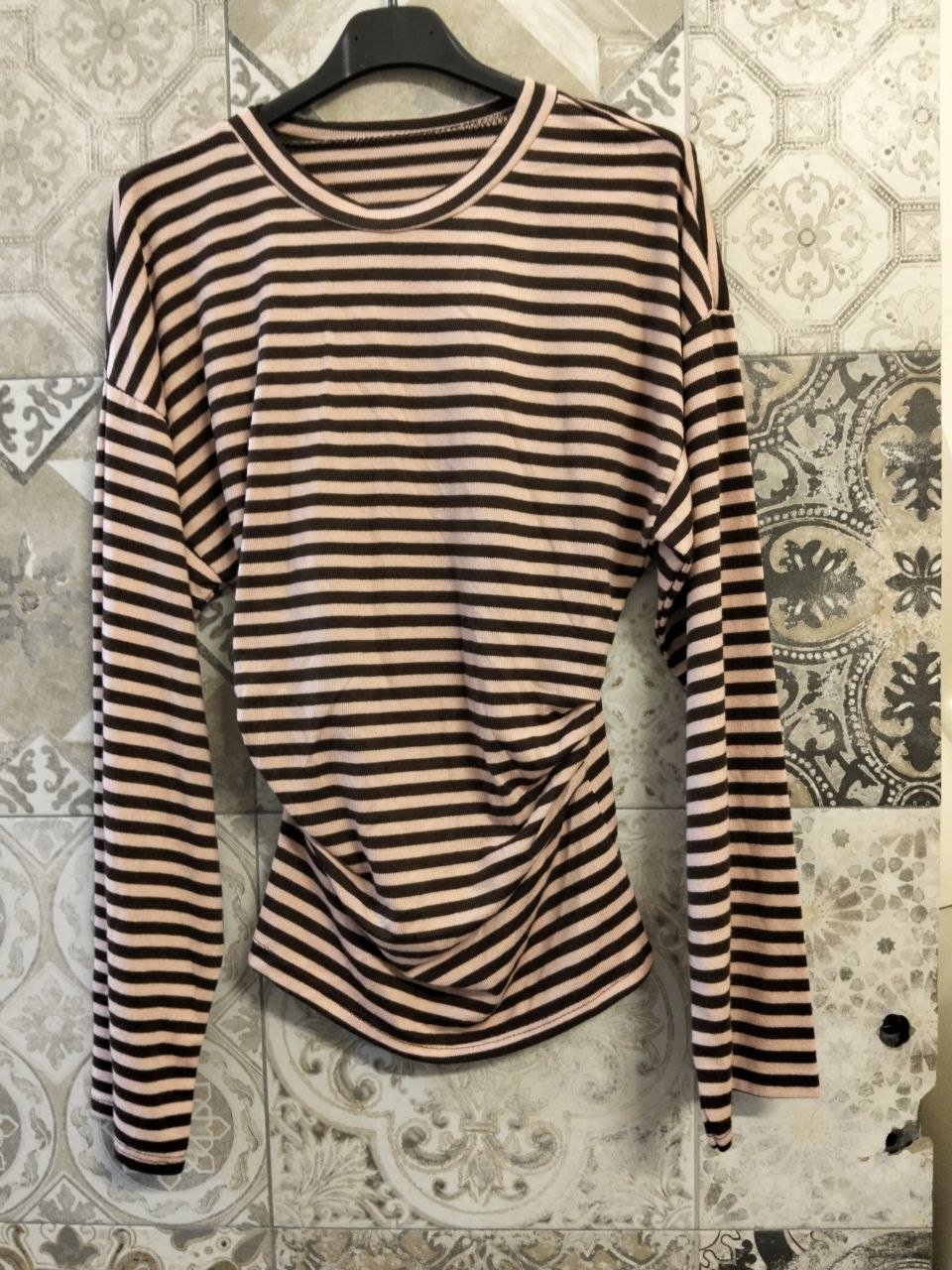 maglia a righe avvitata - Dverso Fashion
