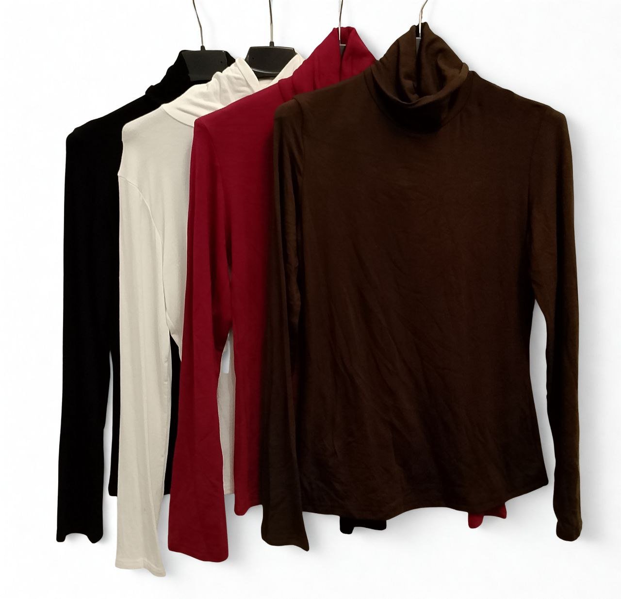 MAGLIA BASIC COLLO ALTO - Dverso Fashion