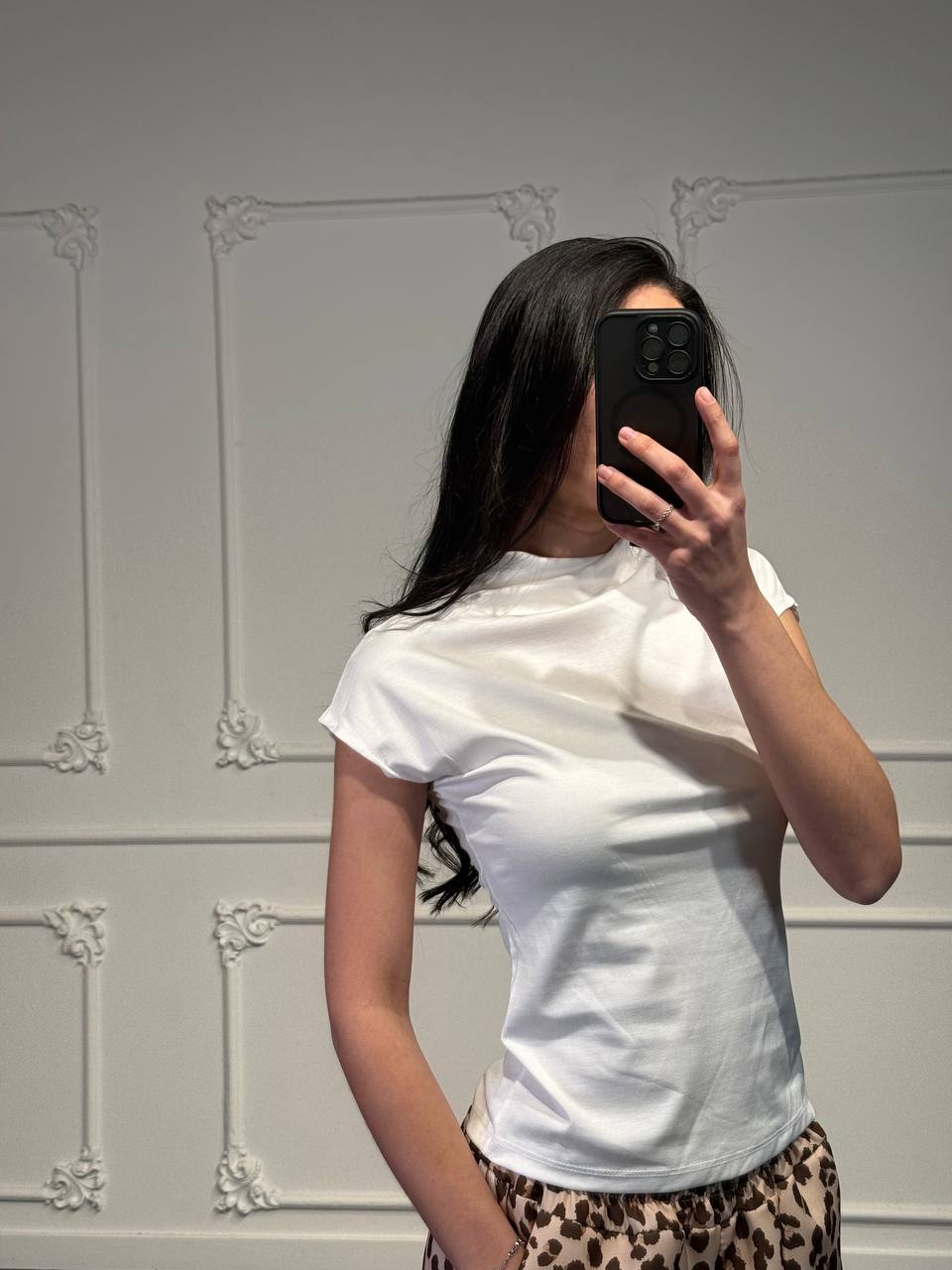 maglia basic manica corta - Dverso Fashion
